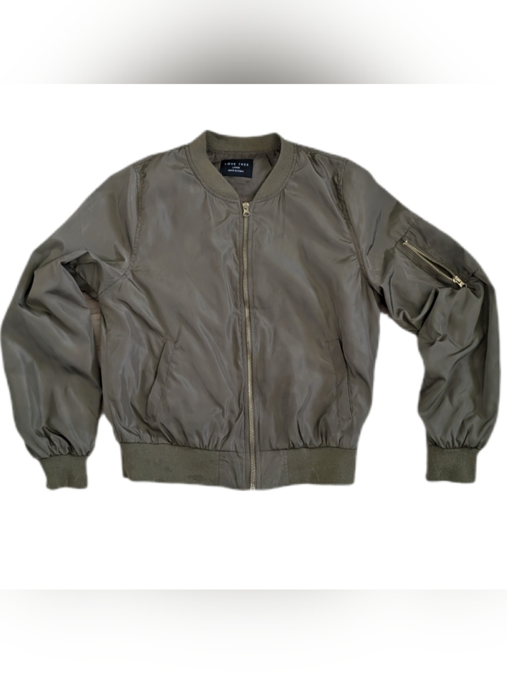 Love Tree Bomber Jacket Size L